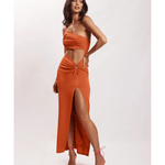 Sami Cut Out Midi Dress - Endless - UAE Rental and Resale for Women's Fashion