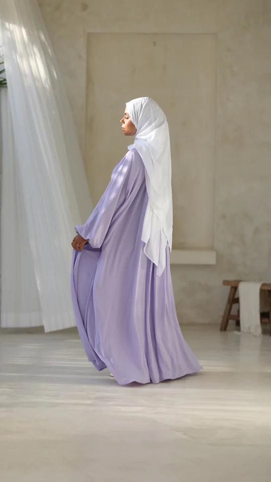Santorini Abaya Dress Lila - Endless - UAE Rental and Resale for Women's Fashion