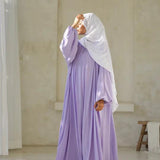 Santorini Abaya Dress Lila - Endless - UAE Rental and Resale for Women's Fashion