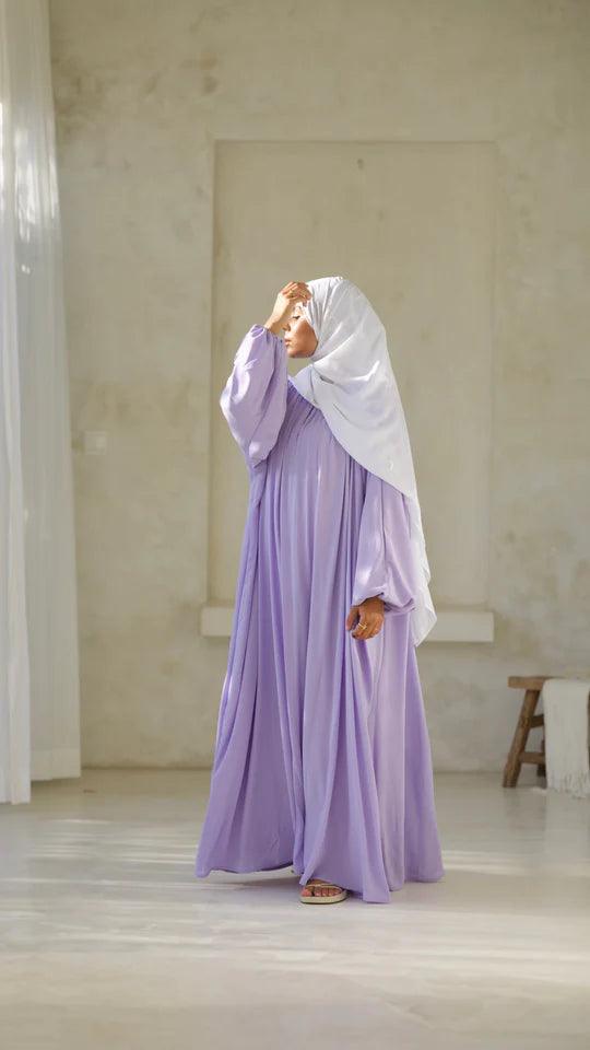 Santorini Abaya Dress Lila - Endless - UAE Rental and Resale for Women's Fashion