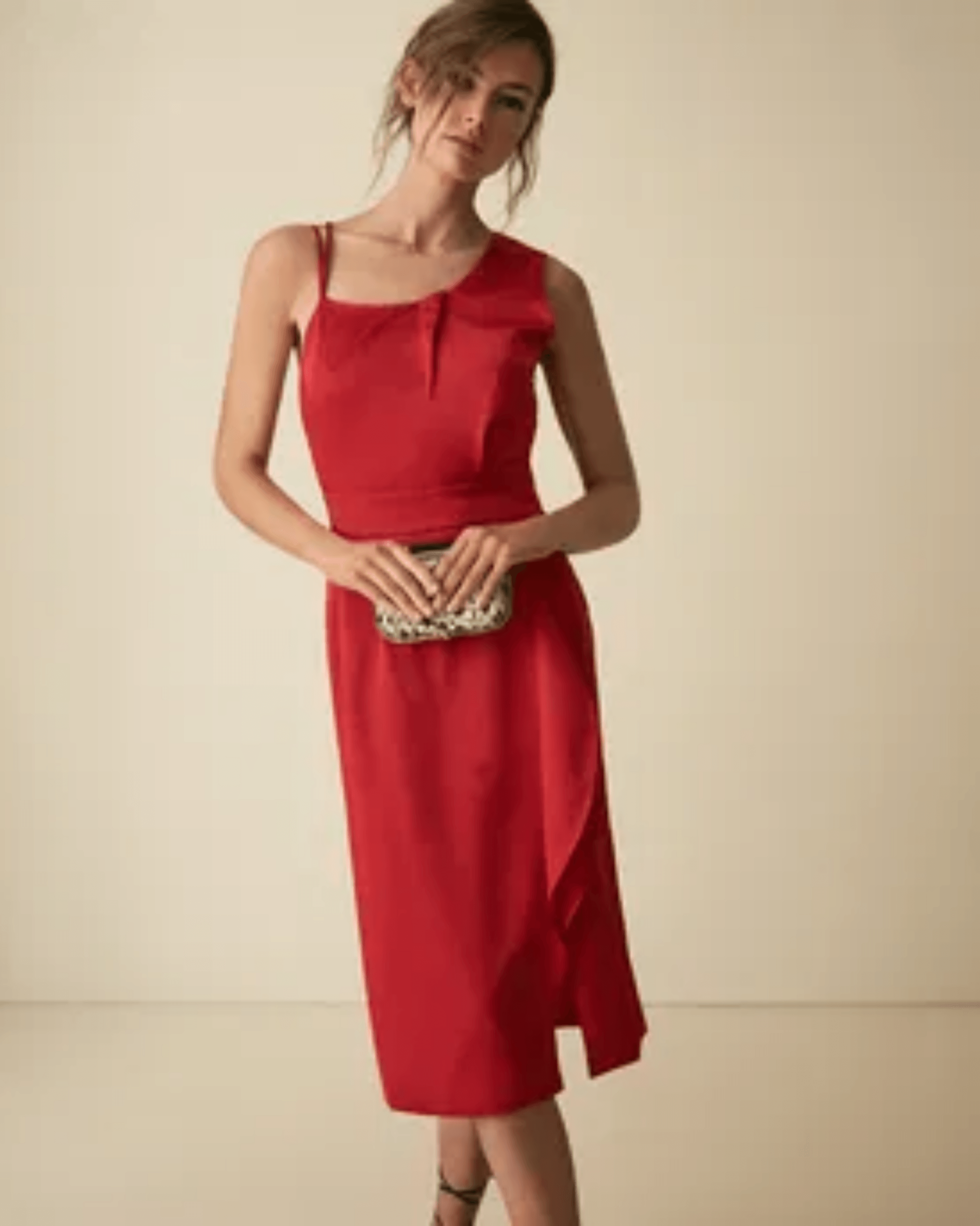 Sara One Shoulder Cocktail Dress - Endless - UAE Rental and Resale for Women's Fashion