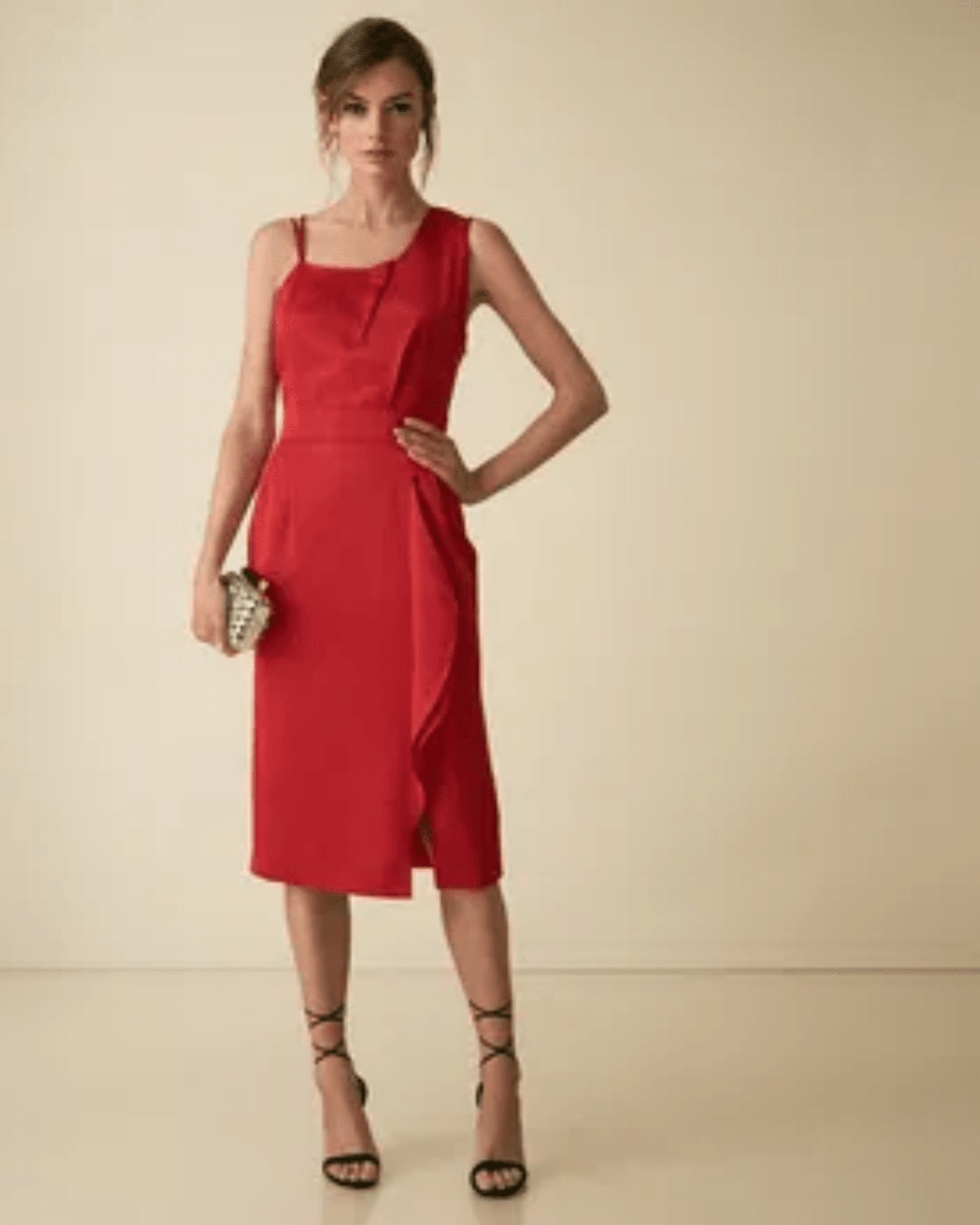 Sara One Shoulder Cocktail Dress - Endless - UAE Rental and Resale for Women's Fashion