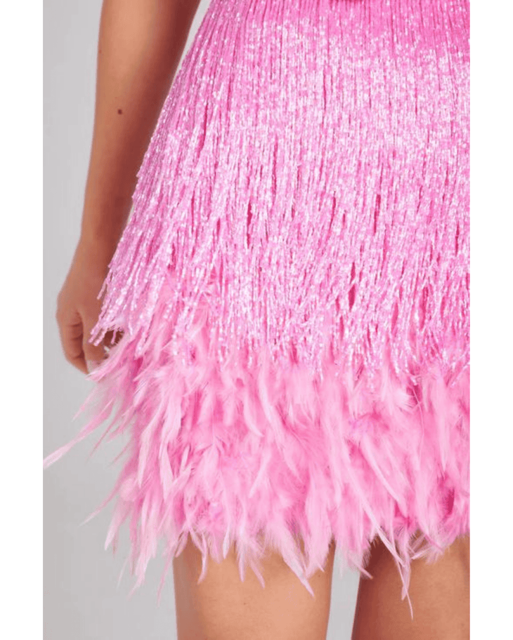 Sara Pink Skirt - Endless - UAE Rental and Resale for Women's Fashion