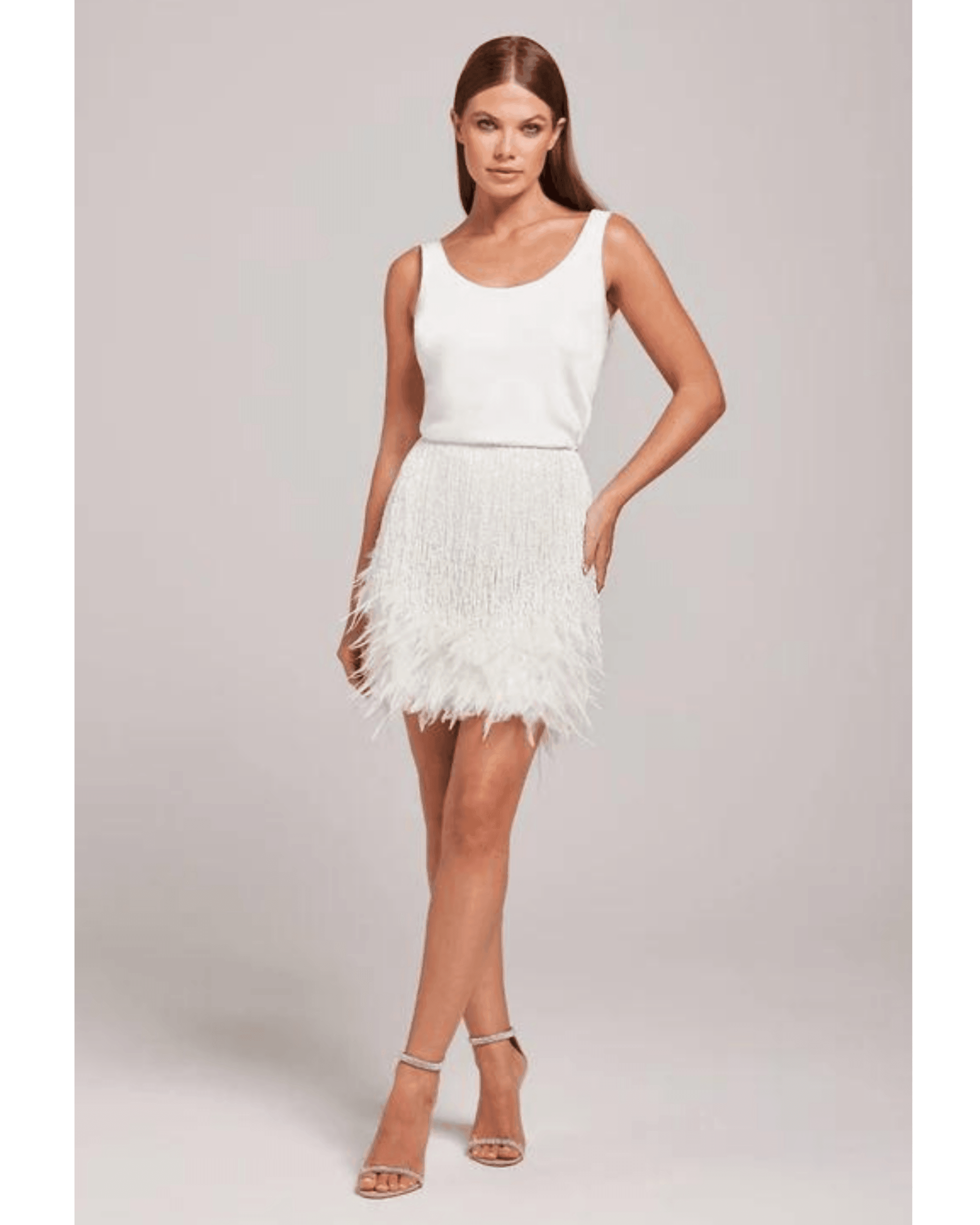 Sara White Skirt - Endless - UAE Rental and Resale for Women's Fashion