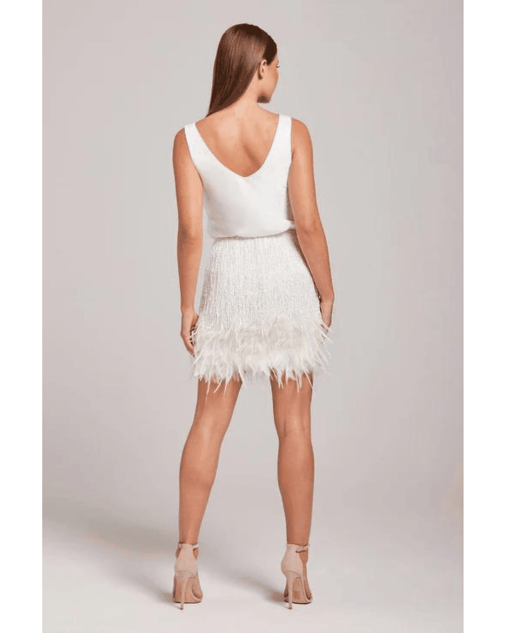 Sara White Skirt - Endless - UAE Rental and Resale for Women's Fashion