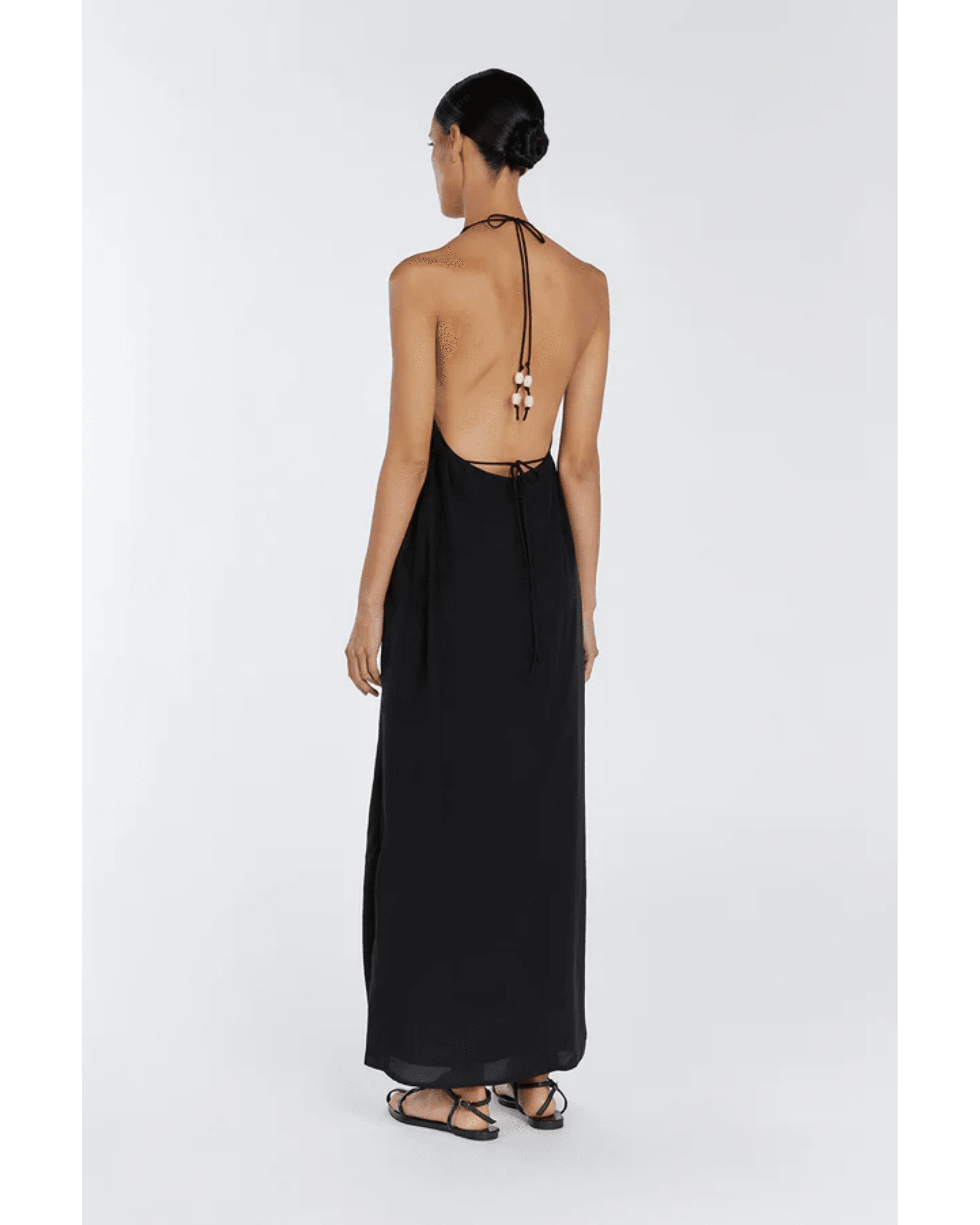 Sarah Black Halter Dress - Endless - UAE Rental and Resale for Women's Fashion