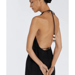Sarah Black Halter Dress - Endless - UAE Rental and Resale for Women's Fashion