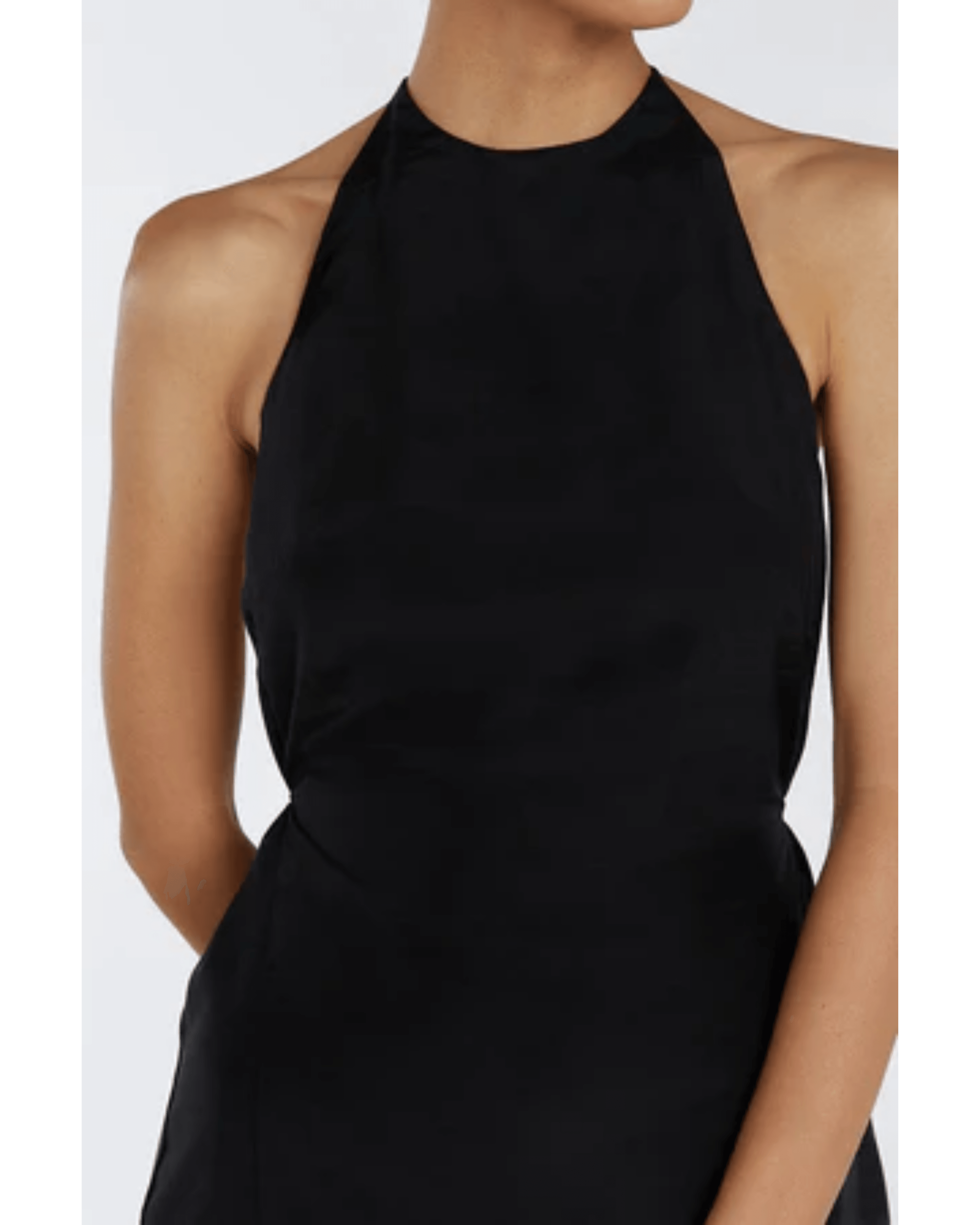 Sarah Black Halter Dress - Endless - UAE Rental and Resale for Women's Fashion