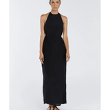 Sarah Black Halter Dress - Endless - UAE Rental and Resale for Women's Fashion