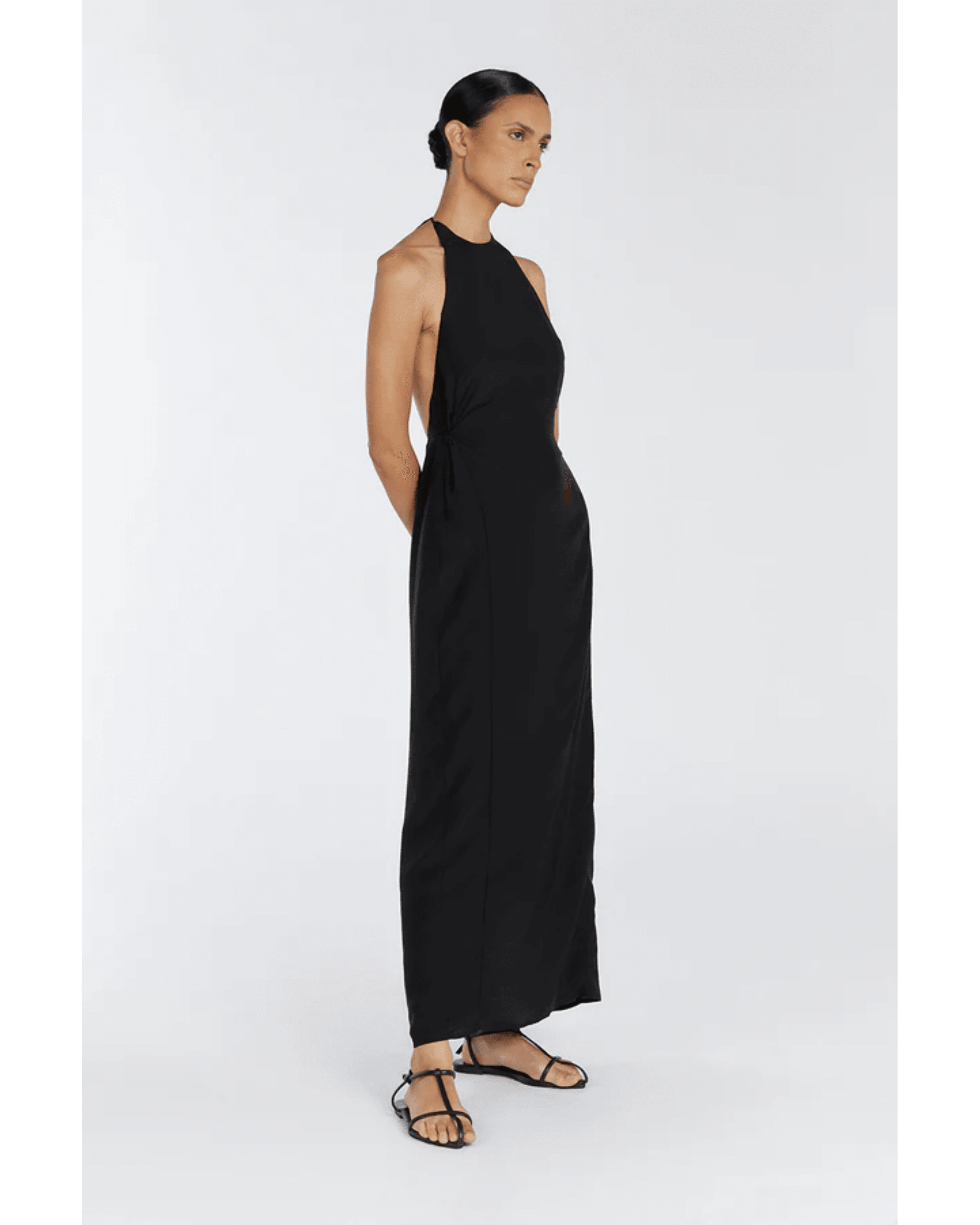 Sarah Black Halter Dress - Endless - UAE Rental and Resale for Women's Fashion
