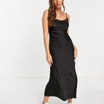 Satin Slip Midi Dress - Endless - UAE Rental and Resale for Women's Fashion