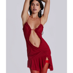 Scarlett Red Mini Fatale Dress - Endless - UAE Rental and Resale for Women's Fashion