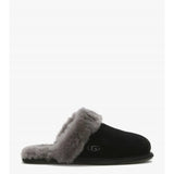 Scuffette Black Grey Suede Shearling Slippers - Endless - UAE Rental and Resale for Women's Fashion
