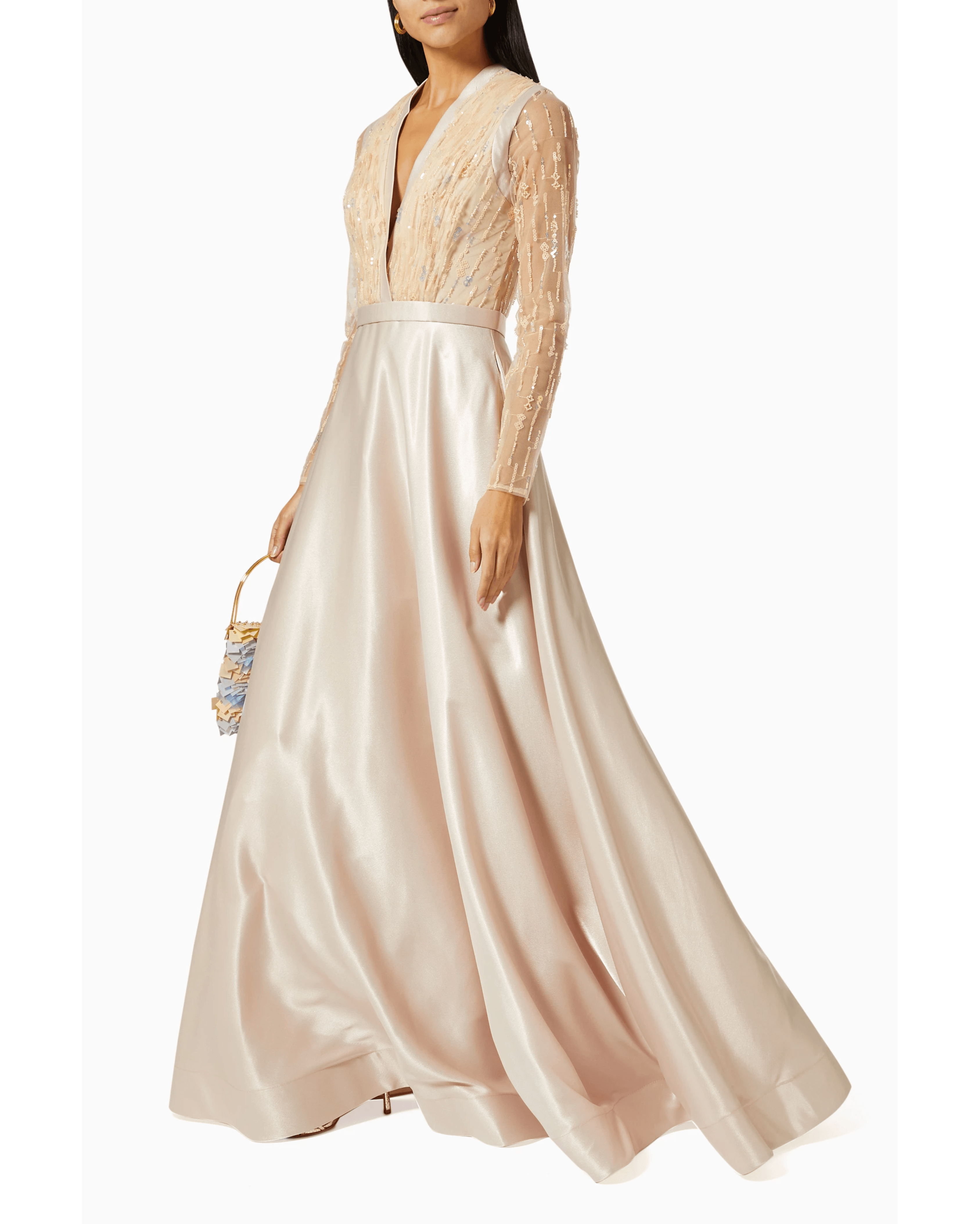 Sequin Embellished Gown - Endless - UAE Rental and Resale for Women's Fashion