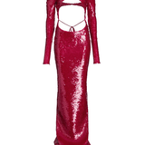 Sequin-Embroidered Cut-Out Gown - Endless - UAE Rental and Resale for Women's Fashion