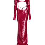 Sequin-Embroidered Cut-Out Gown - Endless - UAE Rental and Resale for Women's Fashion
