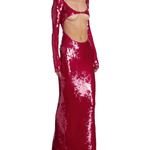 Sequin-Embroidered Cut-Out Gown - Endless - UAE Rental and Resale for Women's Fashion