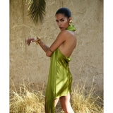 Serafia Dress in Green - Endless - UAE Rental and Resale for Women's Fashion