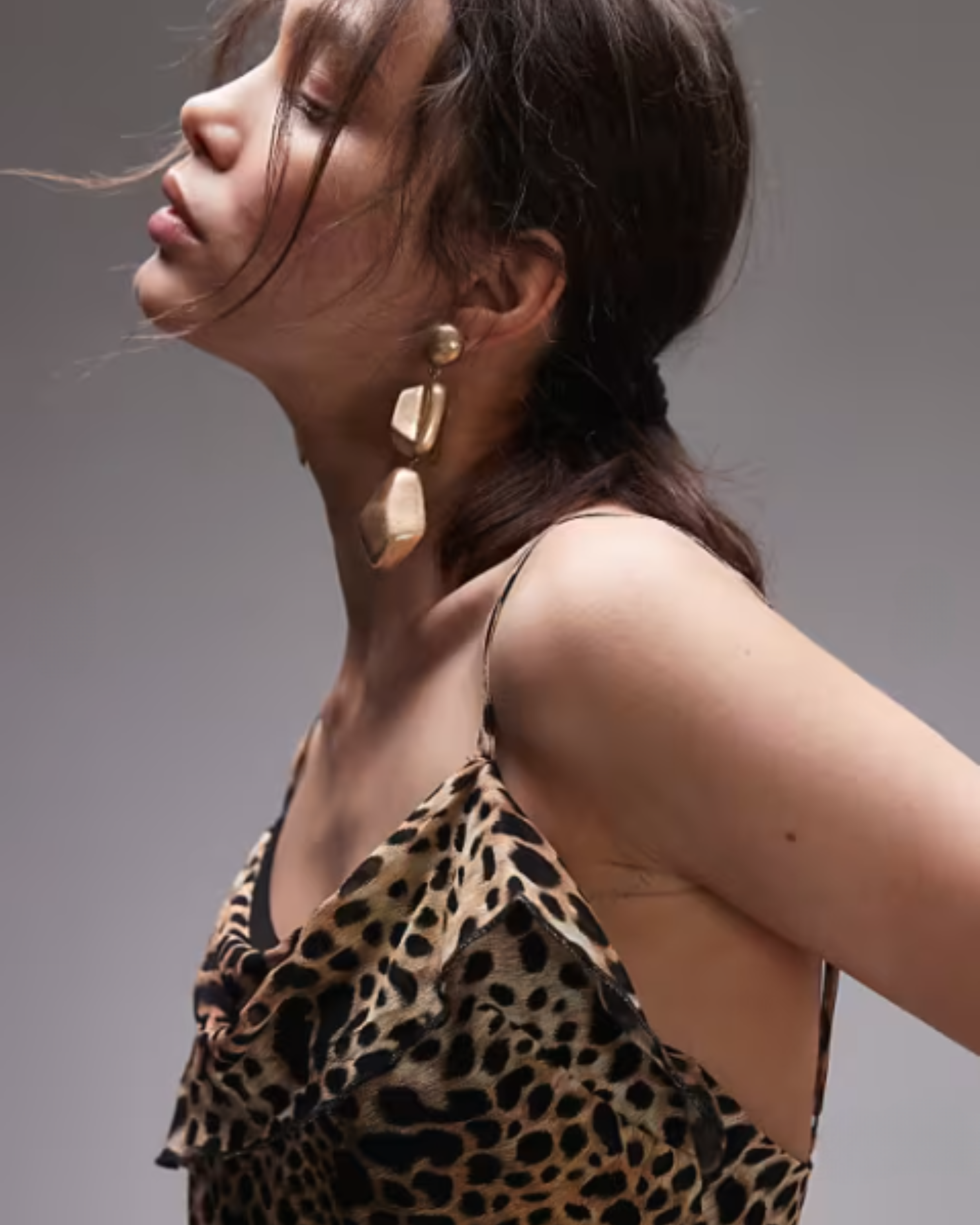 Sheer Drape Mini Dress - Endless - UAE Rental and Resale for Women's Fashion