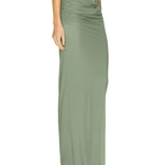Sheer Jersey Venus Skirt in Khaki - Endless - UAE Rental and Resale for Women's Fashion