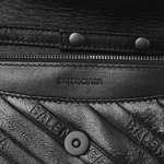 Shiny Goatskin Logo Embossed Monochrome BB Chain Wallet Black - Endless - UAE Rental and Resale for Women's Fashion