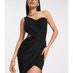 Short Asymmetric Dress - Endless - UAE Rental and Resale for Women's Fashion