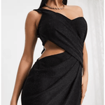 Short Asymmetric Dress - Endless - UAE Rental and Resale for Women's Fashion