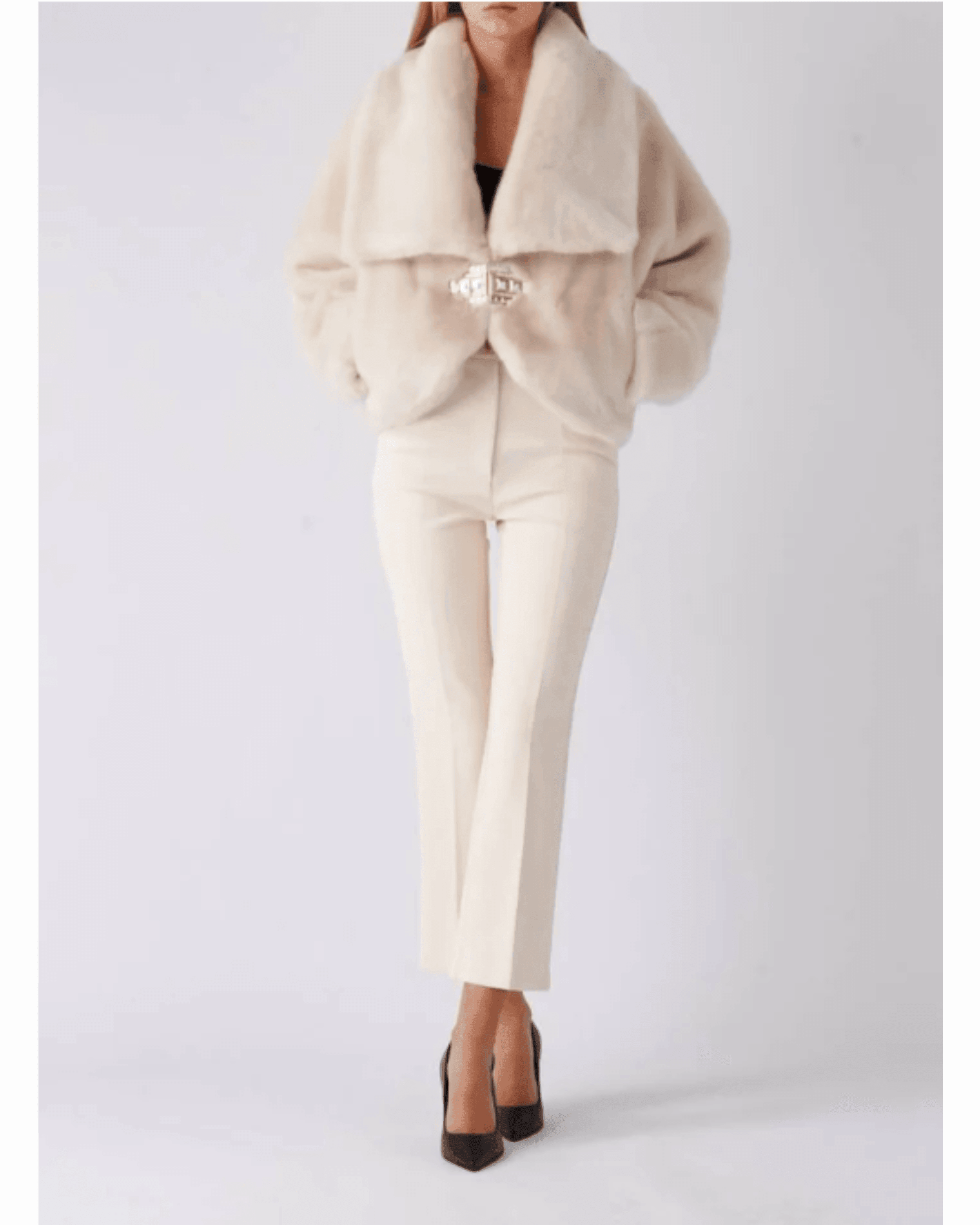 Short Faux Fur Jacket - Endless - UAE Rental and Resale for Women's Fashion