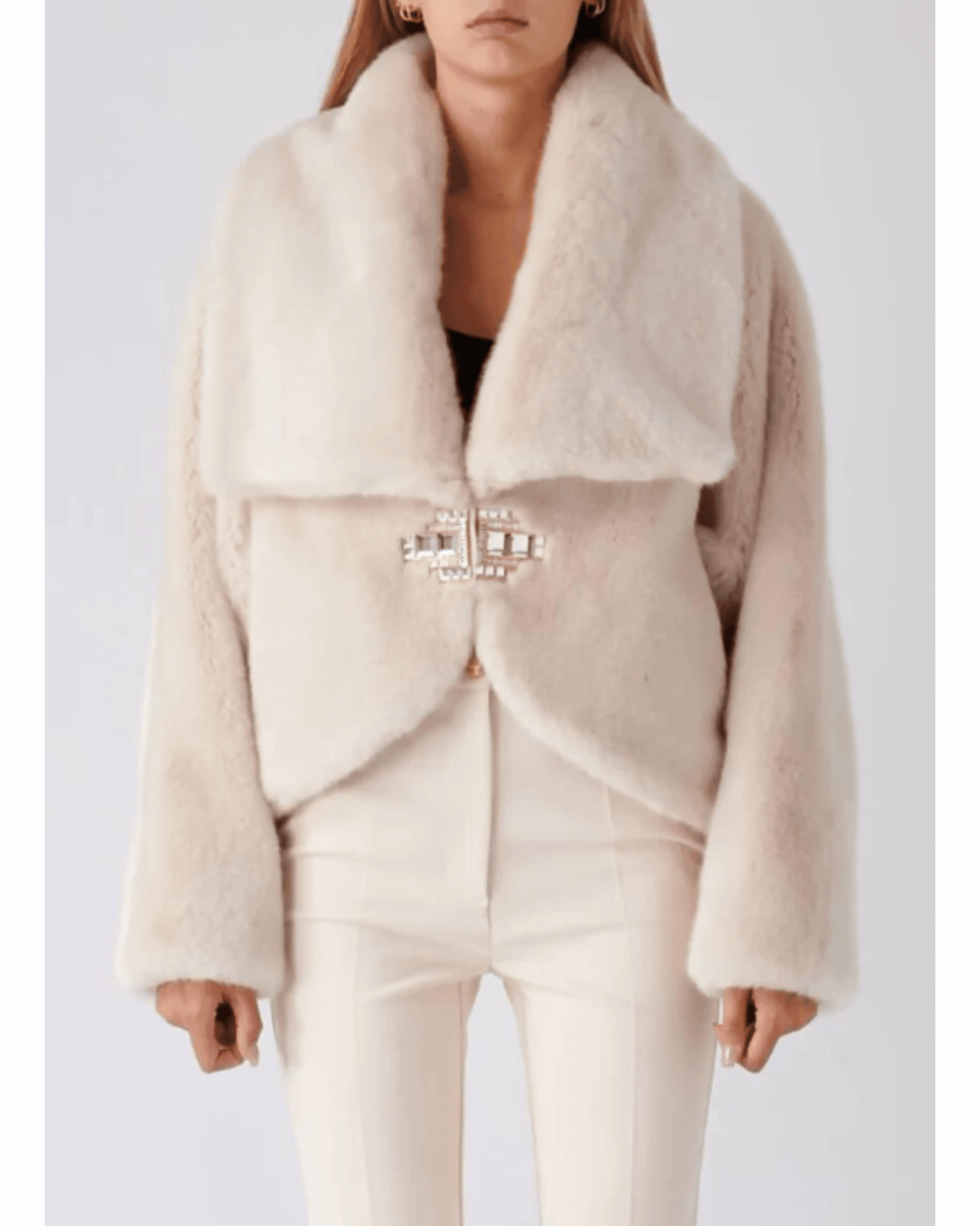 Short Faux Fur Jacket - Endless - UAE Rental and Resale for Women's Fashion