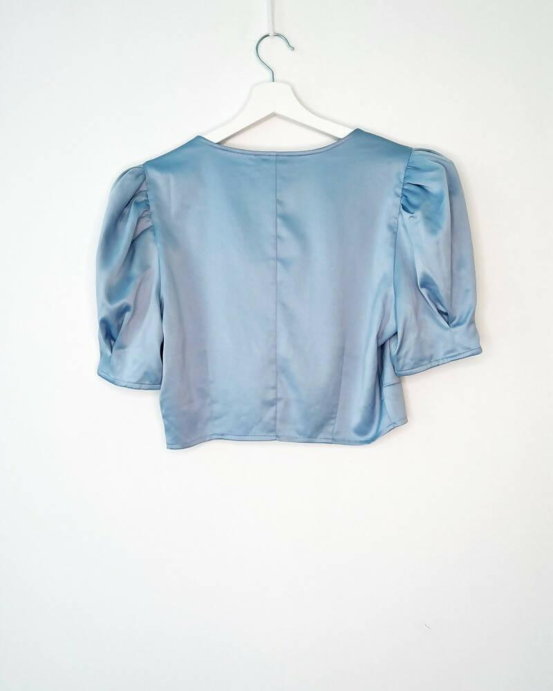 Short Sleeved Cropped Blouse - Endless