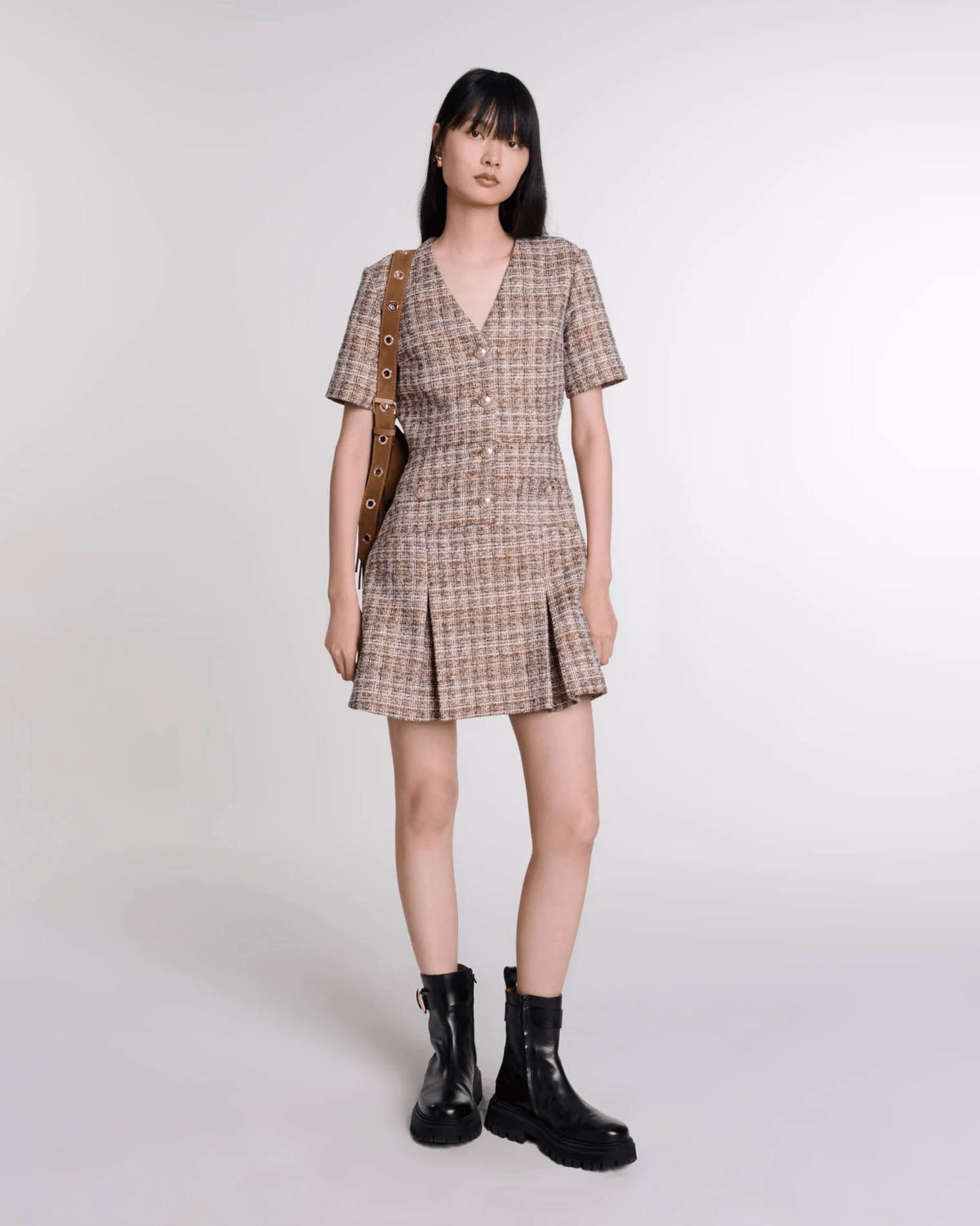 Short Tweed Dress - Endless - UAE Rental and Resale for Women's Fashion