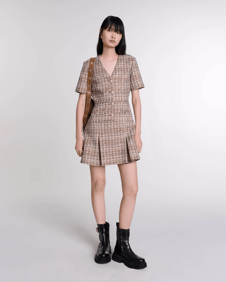Short Tweed Dress - Endless - UAE Rental and Resale for Women's Fashion