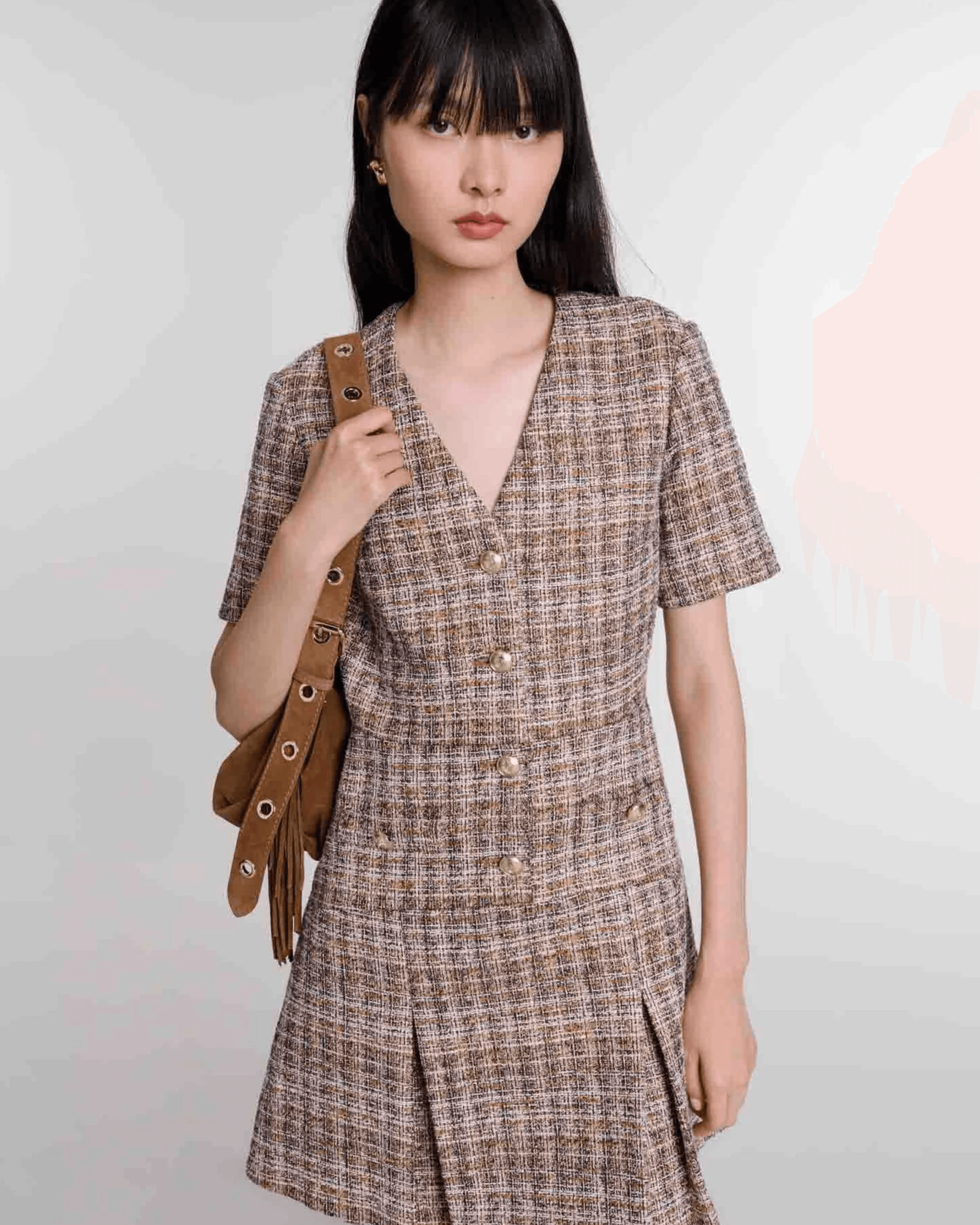 Short Tweed Dress - Endless - UAE Rental and Resale for Women's Fashion