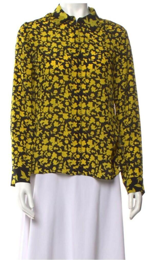 Silk Floral Print Blouse - Endless