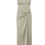 Silk High-Slit Slip Dress - Endless - UAE Rental and Resale for Women's Fashion