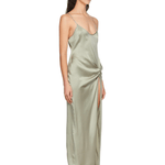Silk High-Slit Slip Dress - Endless - UAE Rental and Resale for Women's Fashion