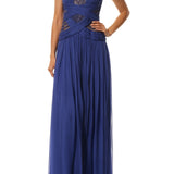 Silk Maxi Dress with Decorative Trim - Endless - UAE Rental and Resale for Women's Fashion