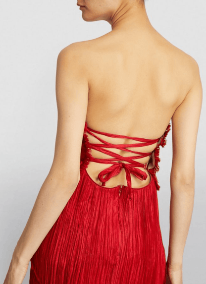 Silk Strapless Valentina Gown - Endless