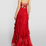 Silk Strapless Valentina Gown - Endless - UAE Rental and Resale for Women's Fashion