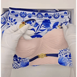 Silk Suit Gzhel Print - Endless - UAE Rental and Resale for Women's Fashion