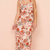 Noemi Halter Midi Dress