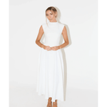 Sleeveless High Waist Midi Dress - Endless - UAE Rental and Resale for Women's Fashion