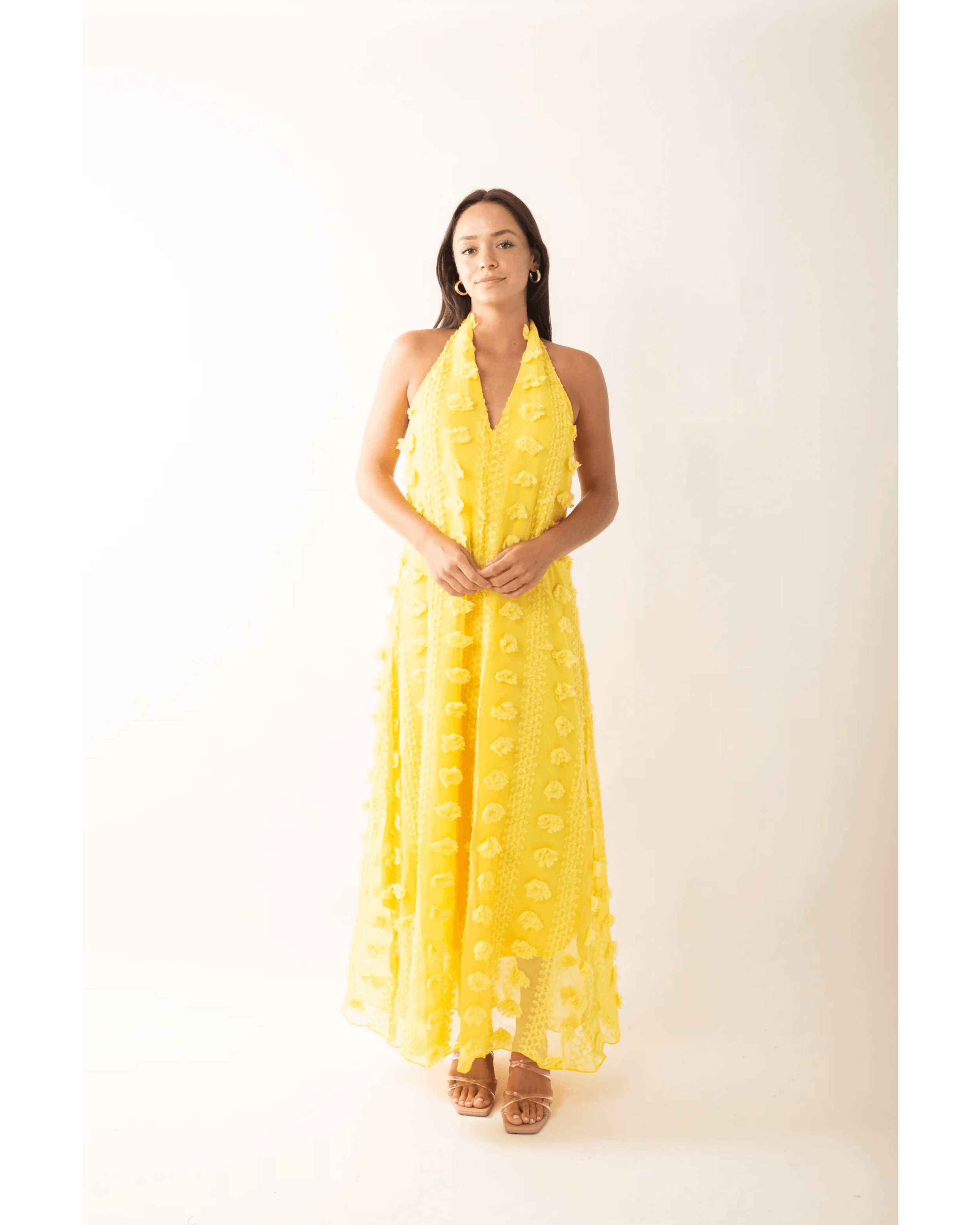 Sleeveless Maxi Dress - Endless - UAE Rental and Resale for Women's Fashion