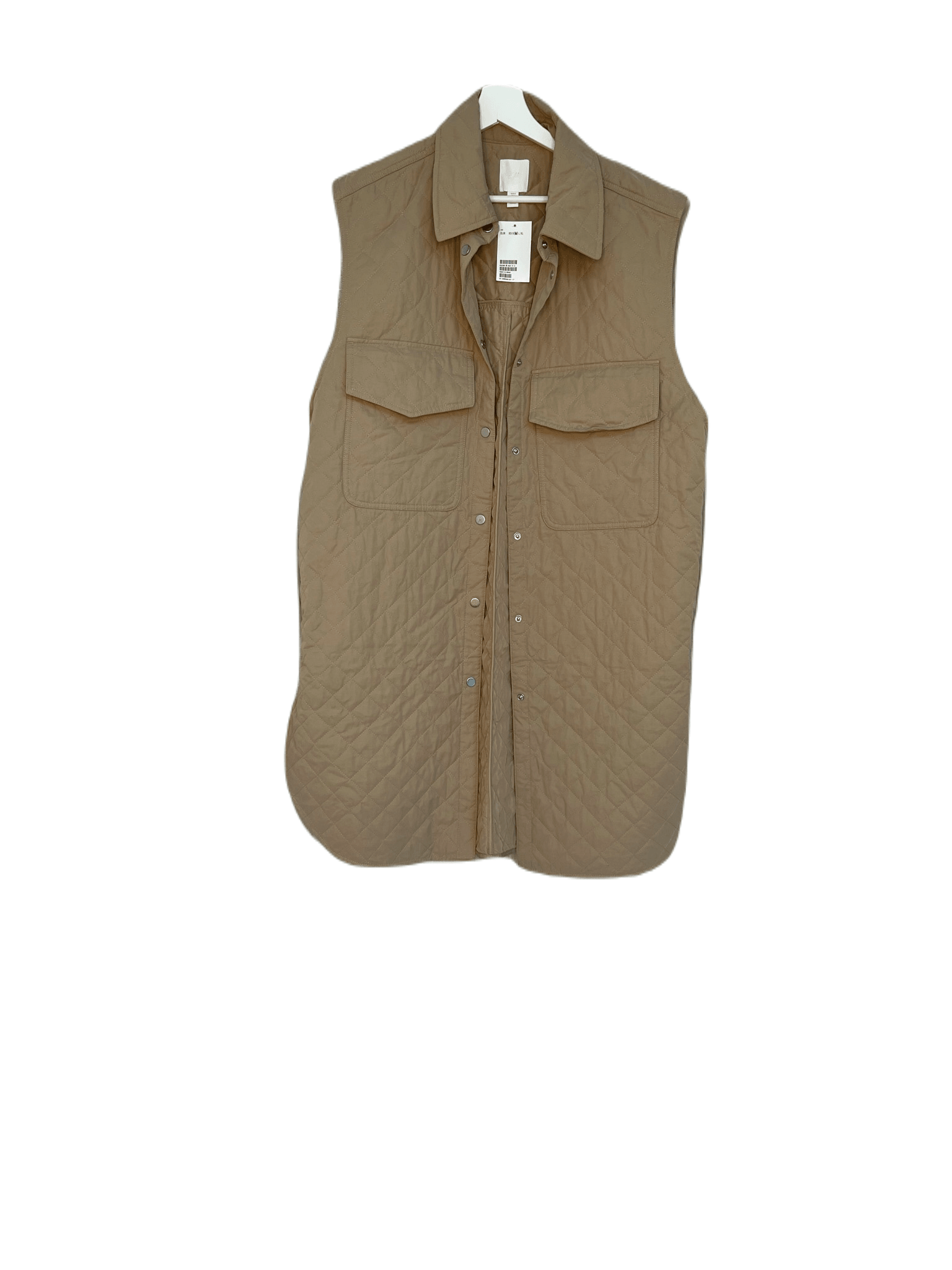 Sleeveless Quilted Shacket - Endless