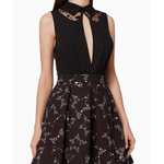 Sleeveless Star Print Dress - Endless - UAE Rental and Resale for Women's Fashion