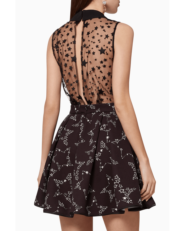 Sleeveless Star Print Dress - Endless - UAE Rental and Resale for Women's Fashion