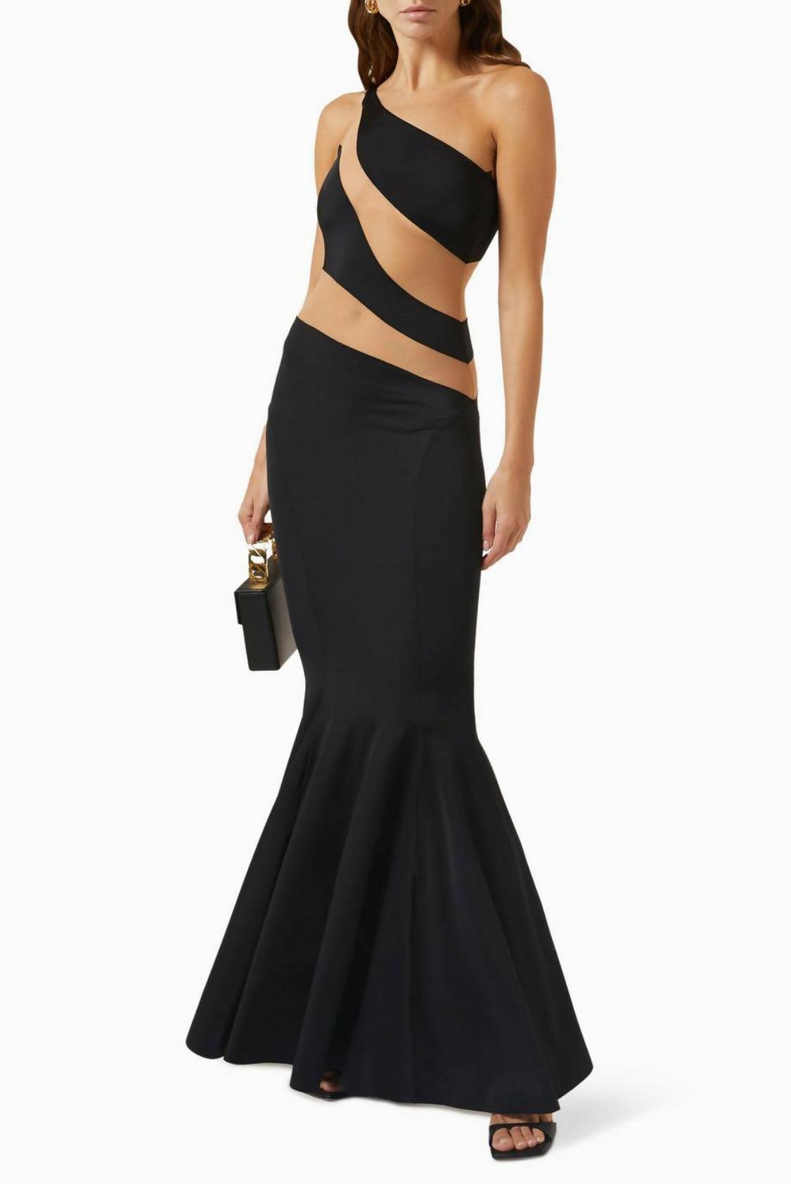 Snake Mesh Fishtail Gown - Endless - UAE Rental and Resale for Women's Fashion