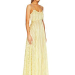 Soft Yellow Crystal Dress - Endless - UAE Rental and Resale for Women's Fashion