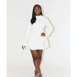 Split Sleeve Mini Dress - Endless - UAE Rental and Resale for Women's Fashion