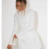 Split Sleeve Mini Dress - Endless - UAE Rental and Resale for Women's Fashion